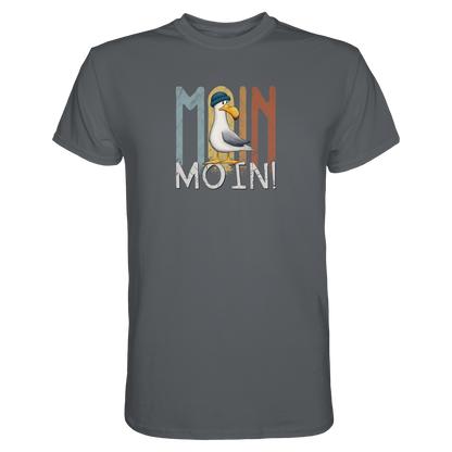 Moin Moin norddeutsche Möwe - Premium Shirt
