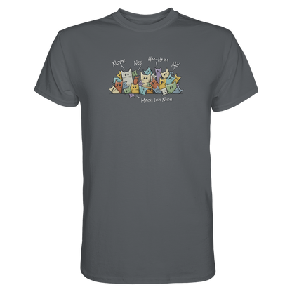 Nope, Nee, Nö Katzen - Premium Shirt
