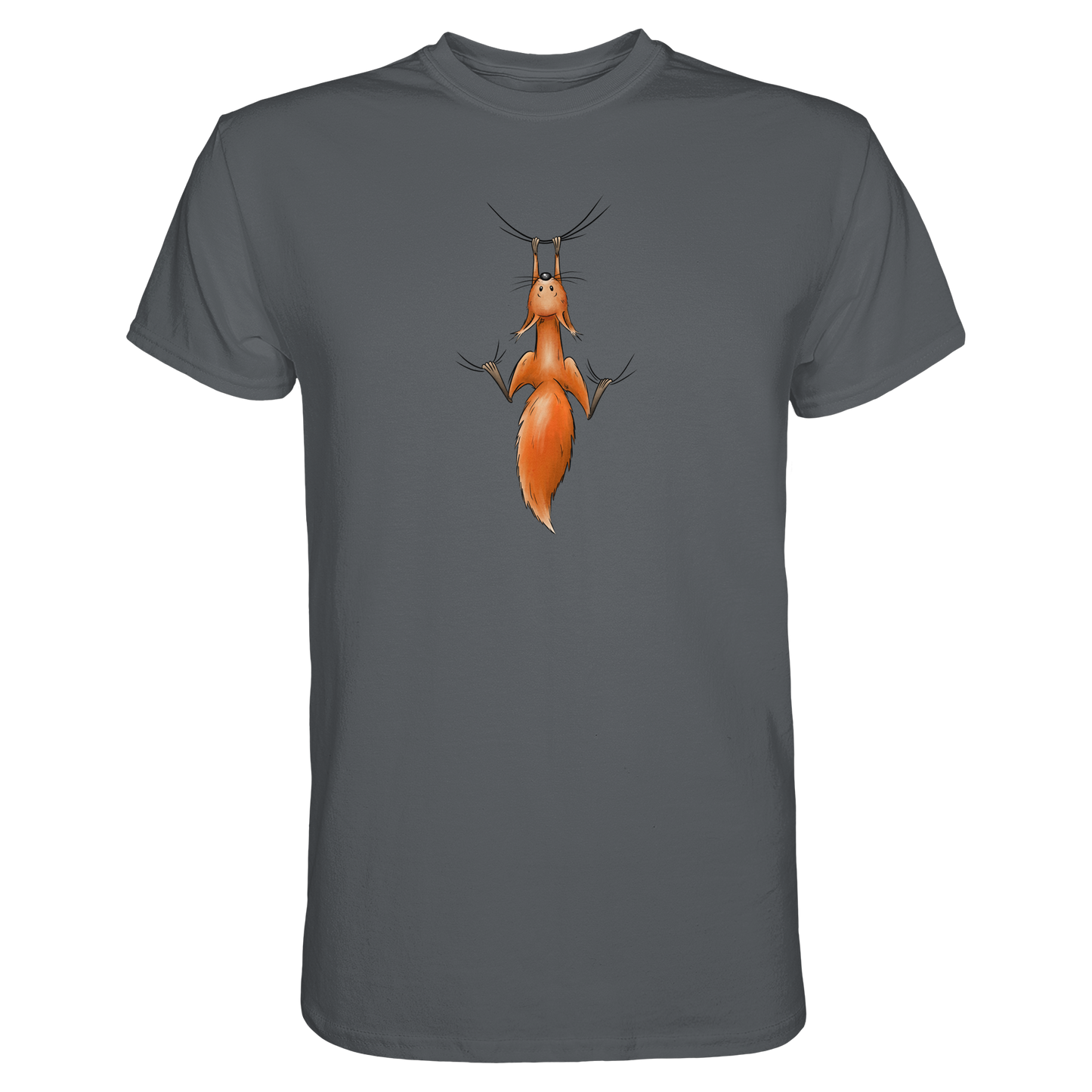 Rotes Eichhörnchen hängt ab - Premium Shirt