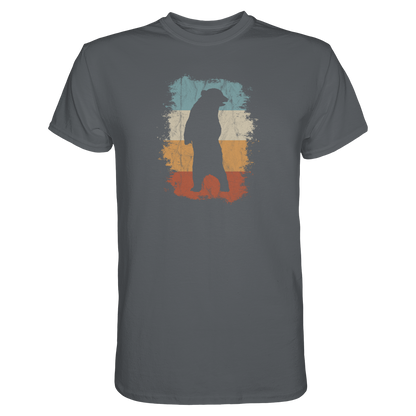 Retro Bären-Silhouette - Premium Shirt