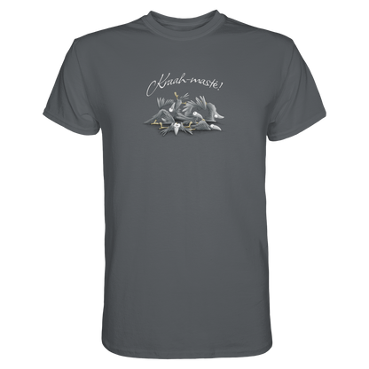 Kraah-masté! Yoga Raben Krähen - Premium Shirt