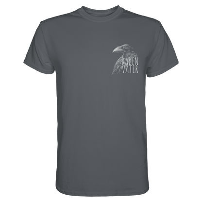 Rabenvater schwarzer Rabe Krähe - Premium Shirt