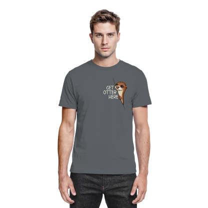 Get Otter Here | Lustiger Otter Kalauer - Premium Shirt