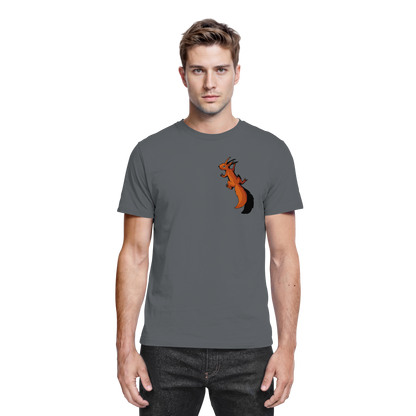 Süßes Eichhörnchen klettert - Premium Shirt