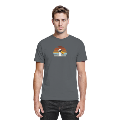 Cool lässige Retro Möwe - Premium Shirt