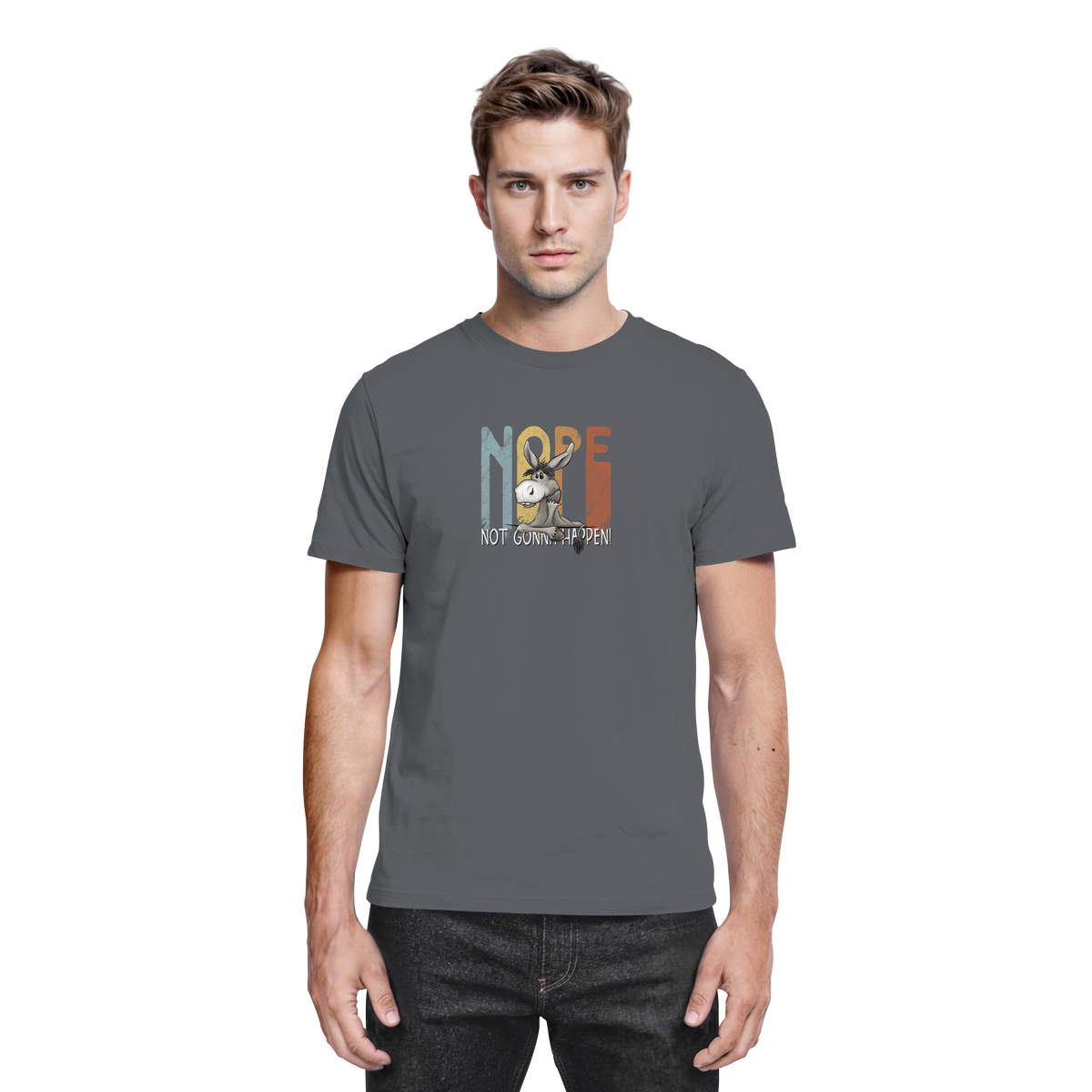Nope | bockiger Esel - Premium Shirt