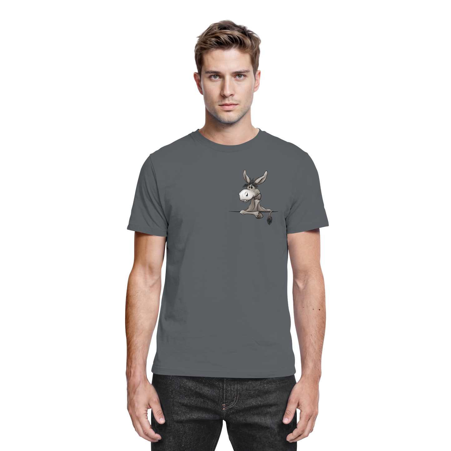 Lustiger lässiger Esel - Premium Shirt