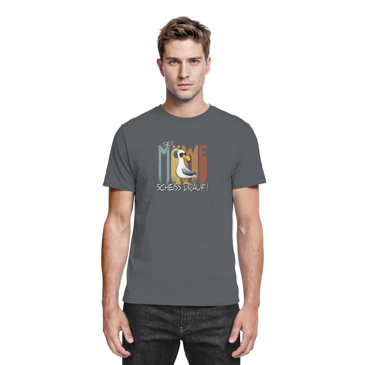Sei Möwe Scheiß Drauf  - Premium Shirt