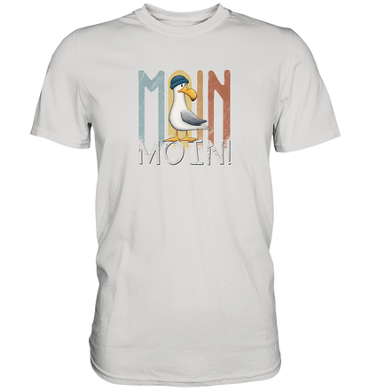 Moin Moin norddeutsche Möwe - Premium Shirt