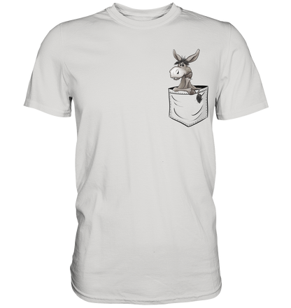Bockiger Esel in Deiner Tasche - Premium Shirt