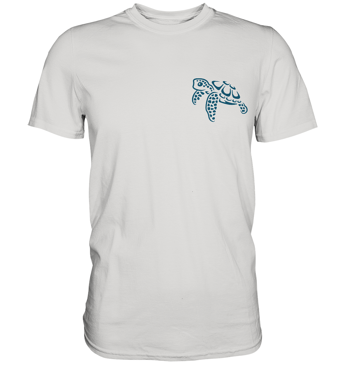 Lässig lustige Wasserschildkröte - Premium Shirt