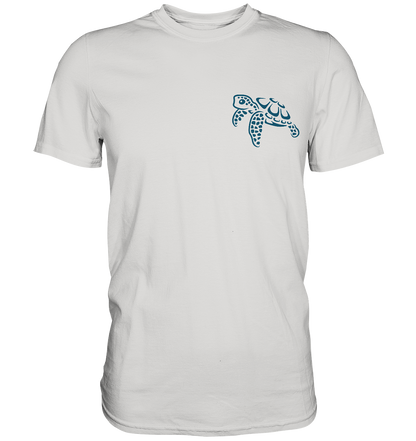 Lässig lustige Wasserschildkröte - Premium Shirt
