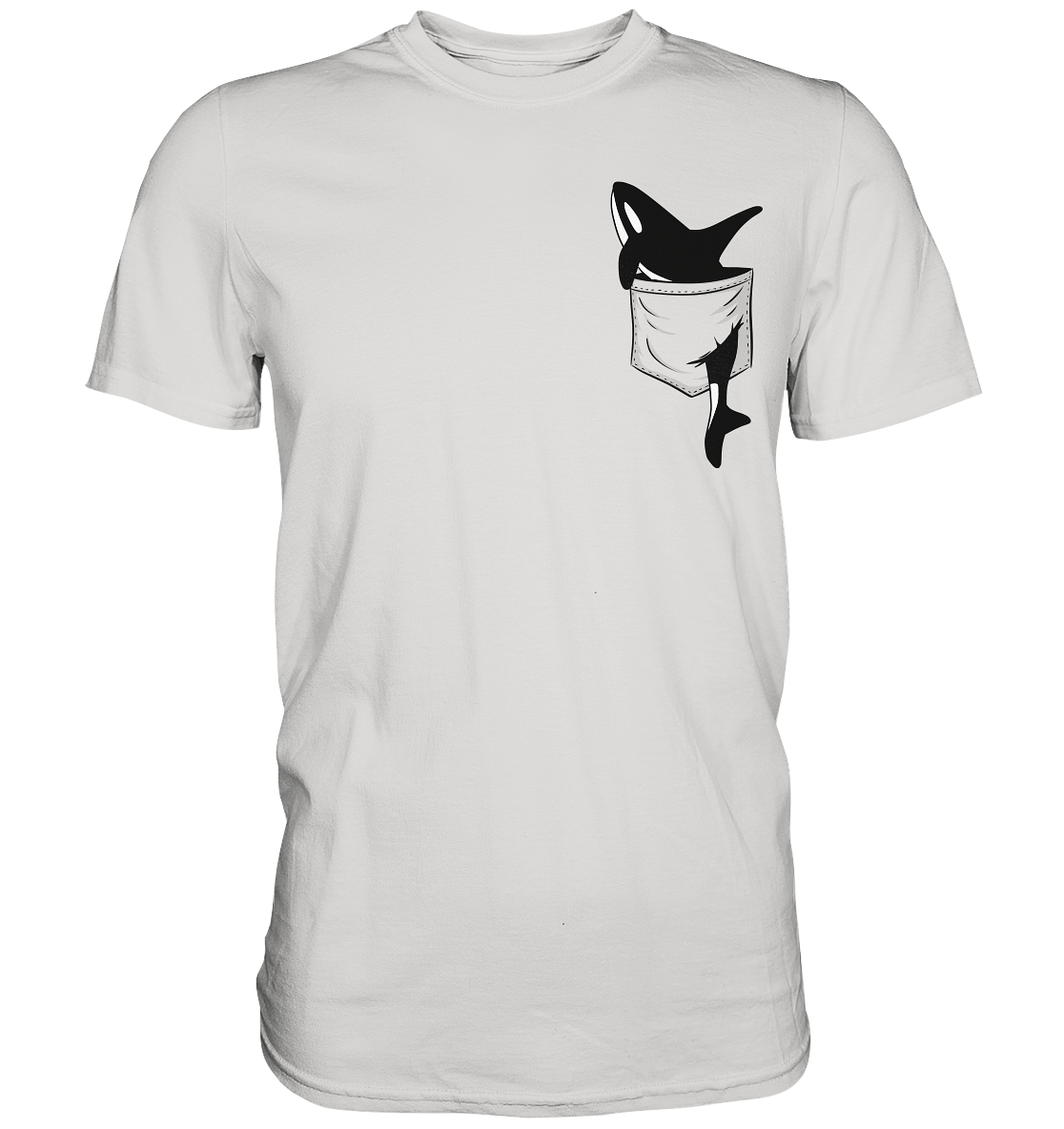 Orca In Deiner Tasche - Premium Shirt