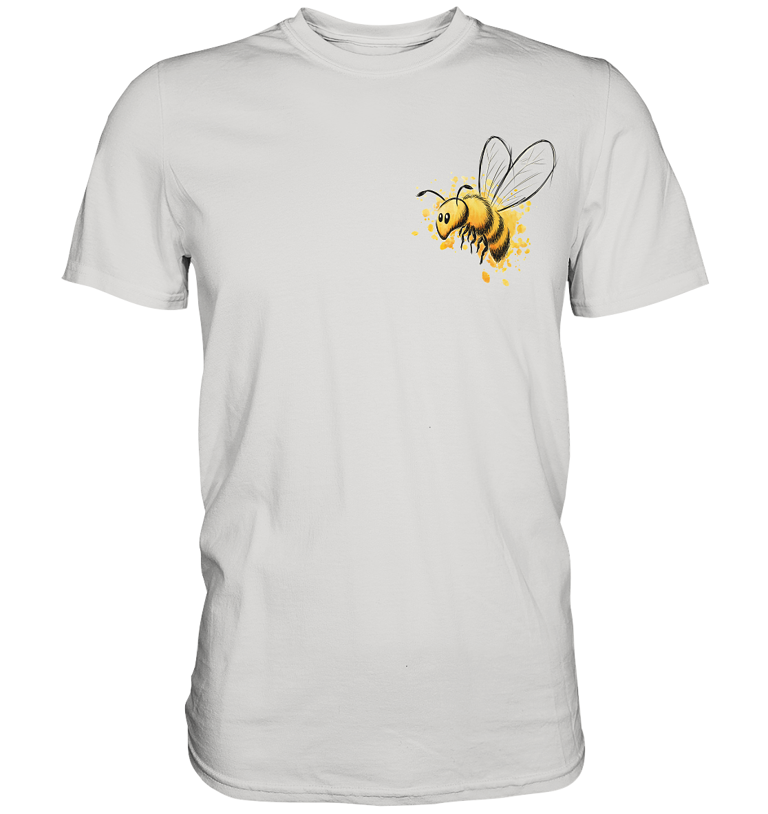 Lässige kleine Honig-Biene - Premium Shirt