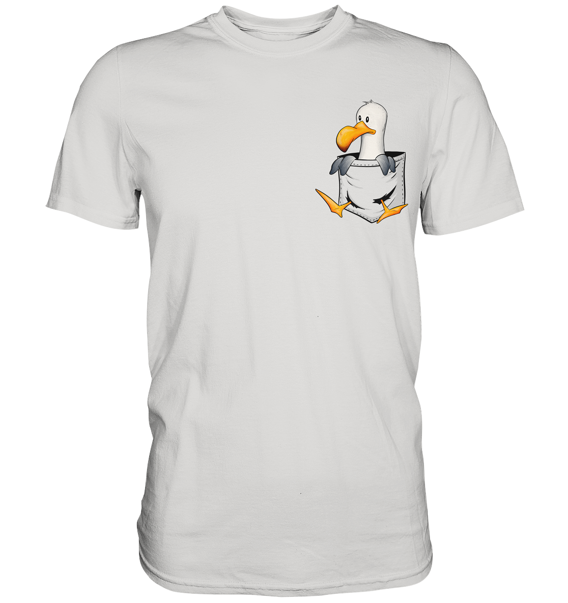 Kleine Möwe In Deiner Tasche - Premium Shirt