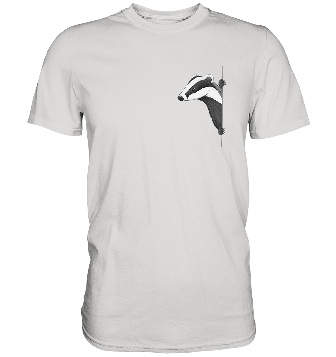 Lässiger Dachs Meister Grimbart - Premium Shirt