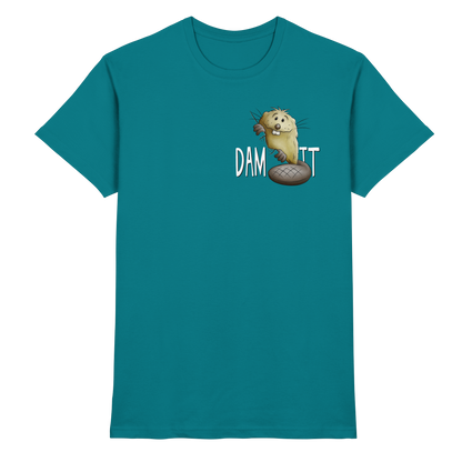 Dam It Verdammt Lustiger Biber - Premium Shirt