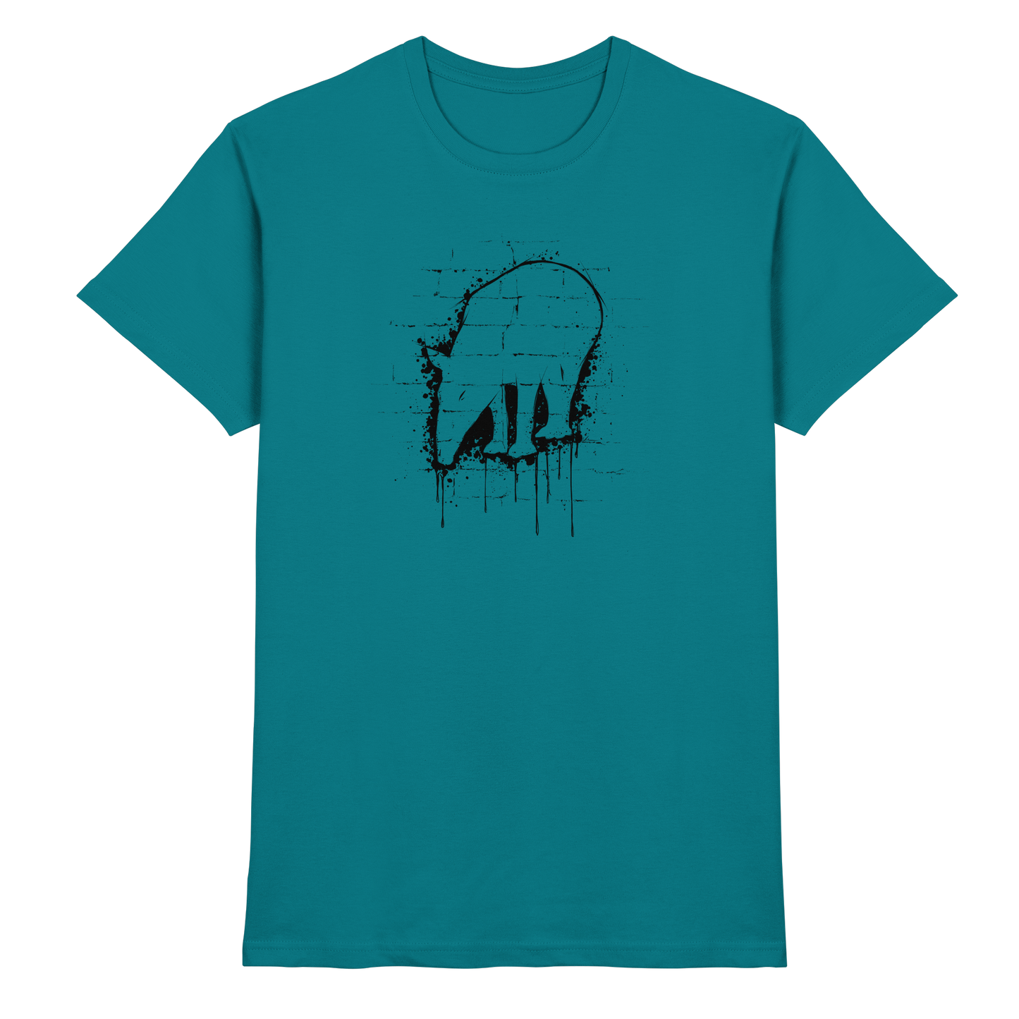 Urban Street Art Tapir Silhouette - Premium Shirt