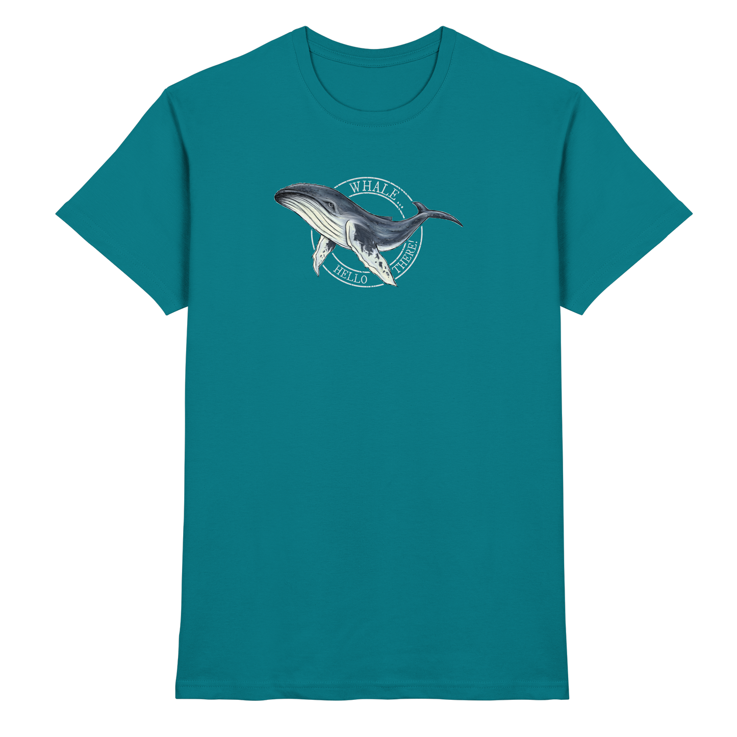 Whale, Hello There | Buckelwal - Premium Shirt