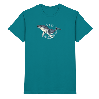 Whale, Hello There | Buckelwal - Premium Shirt