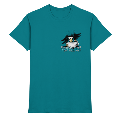 Der frühe Vogel kann mich mal | Kaffee Rabe - Premium Shirt
