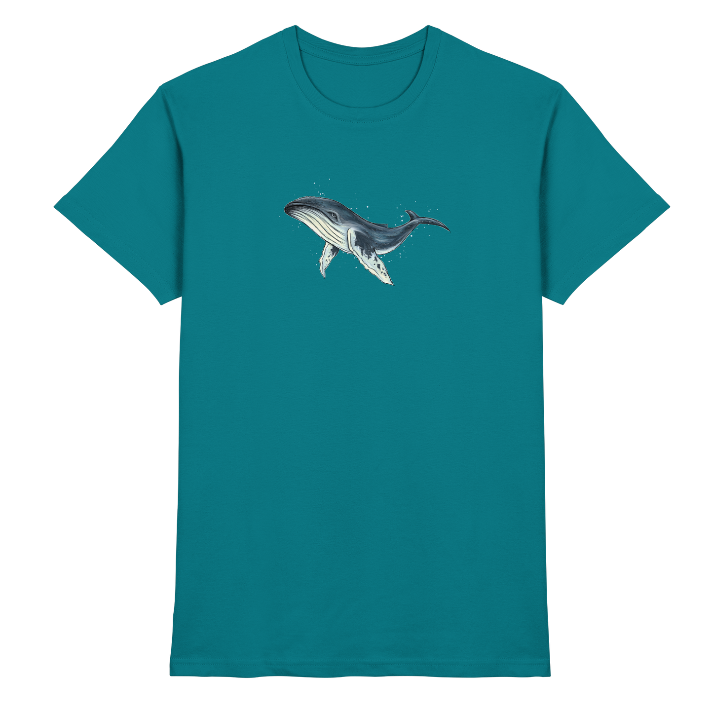 Tiefsee Ozean-Riese Buckelwal - Premium Shirt