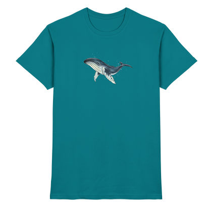 Tiefsee Ozean-Riese Buckelwal - Premium Shirt