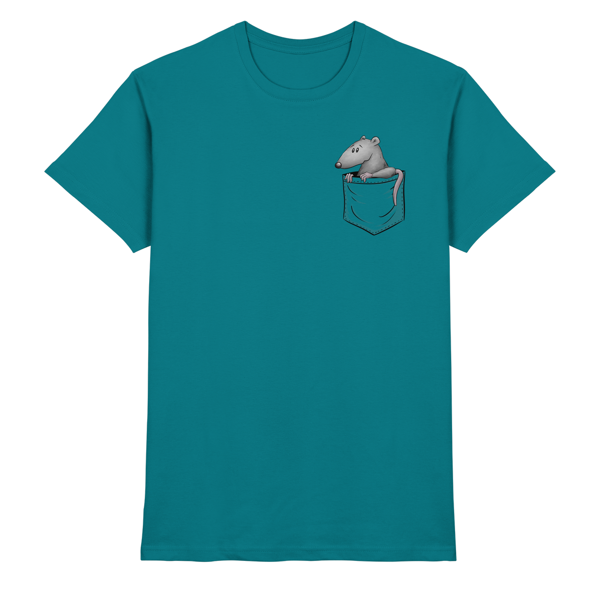 Kleine Ratte in der Tasche - Premium Shirt