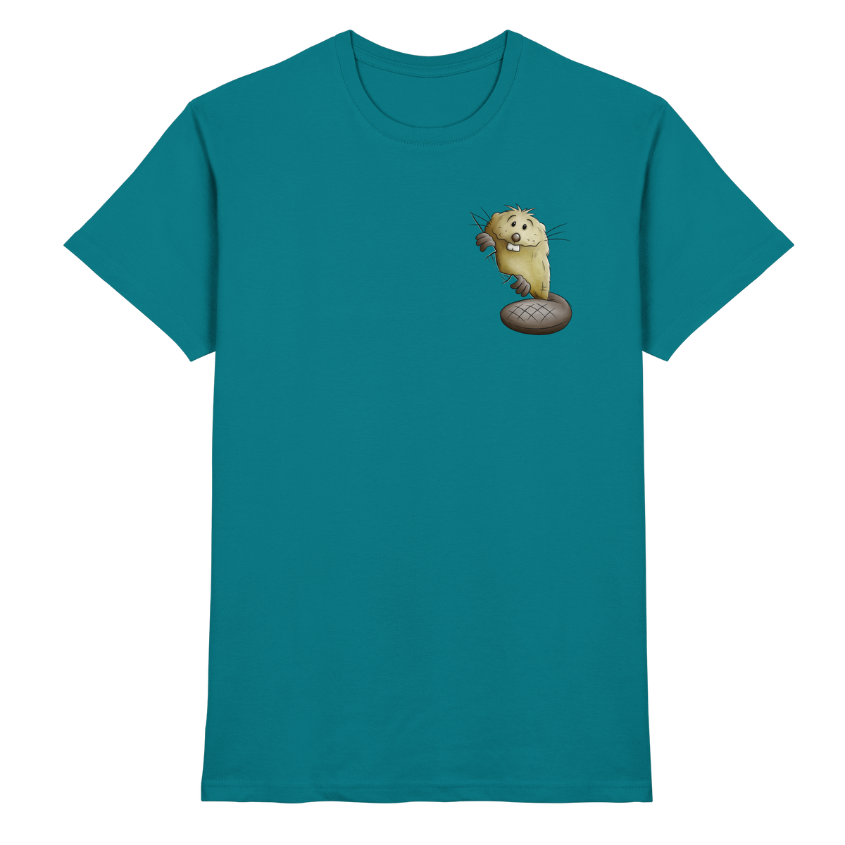 Lustiger frecher Biber - Premium Shirt