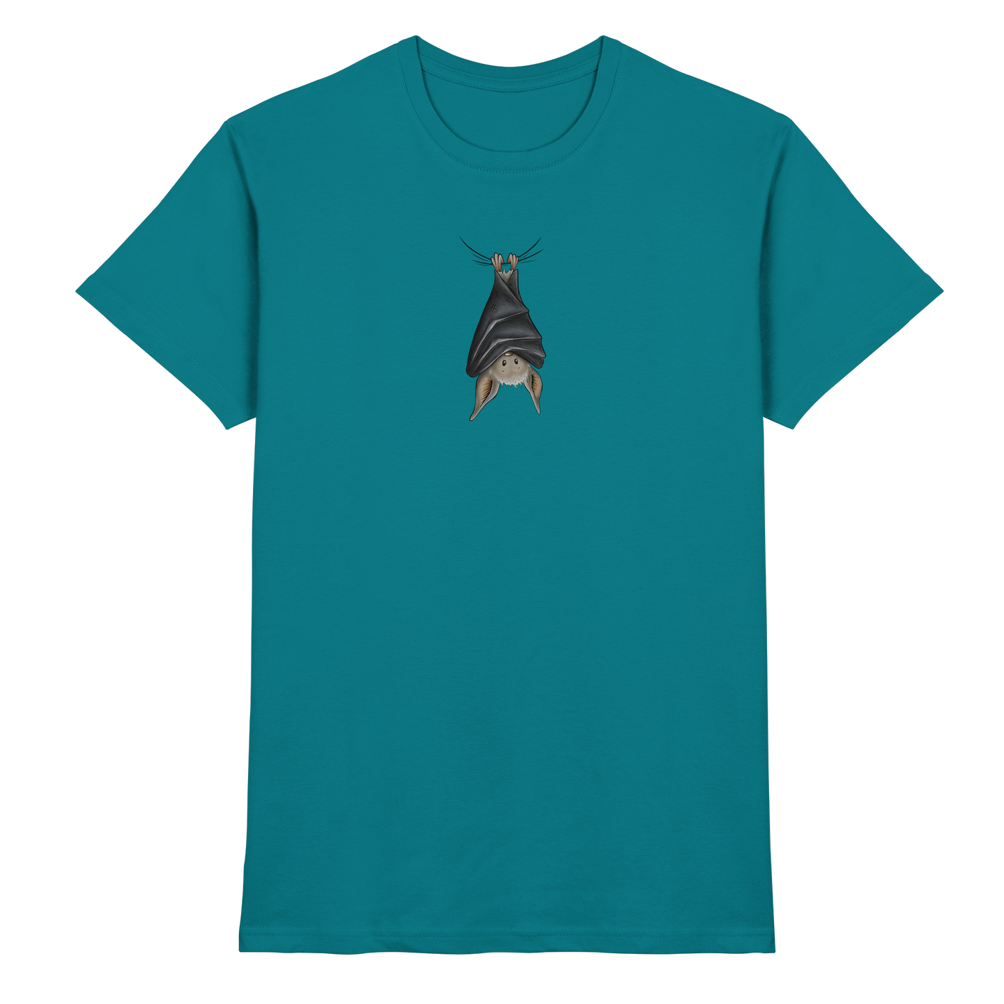 Lustig chillende Fledermaus - Premium Shirt