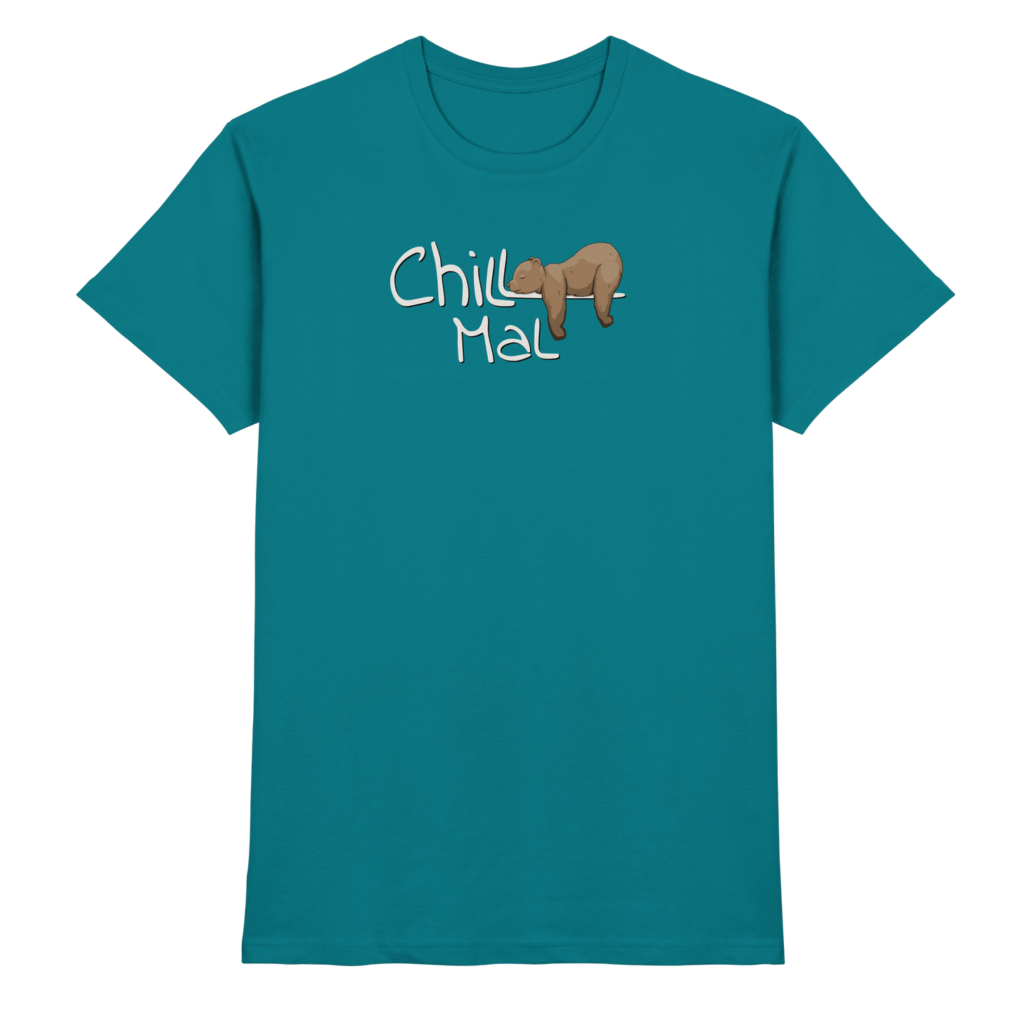 Chill Mal schläfriger Braunbär - Premium Shirt