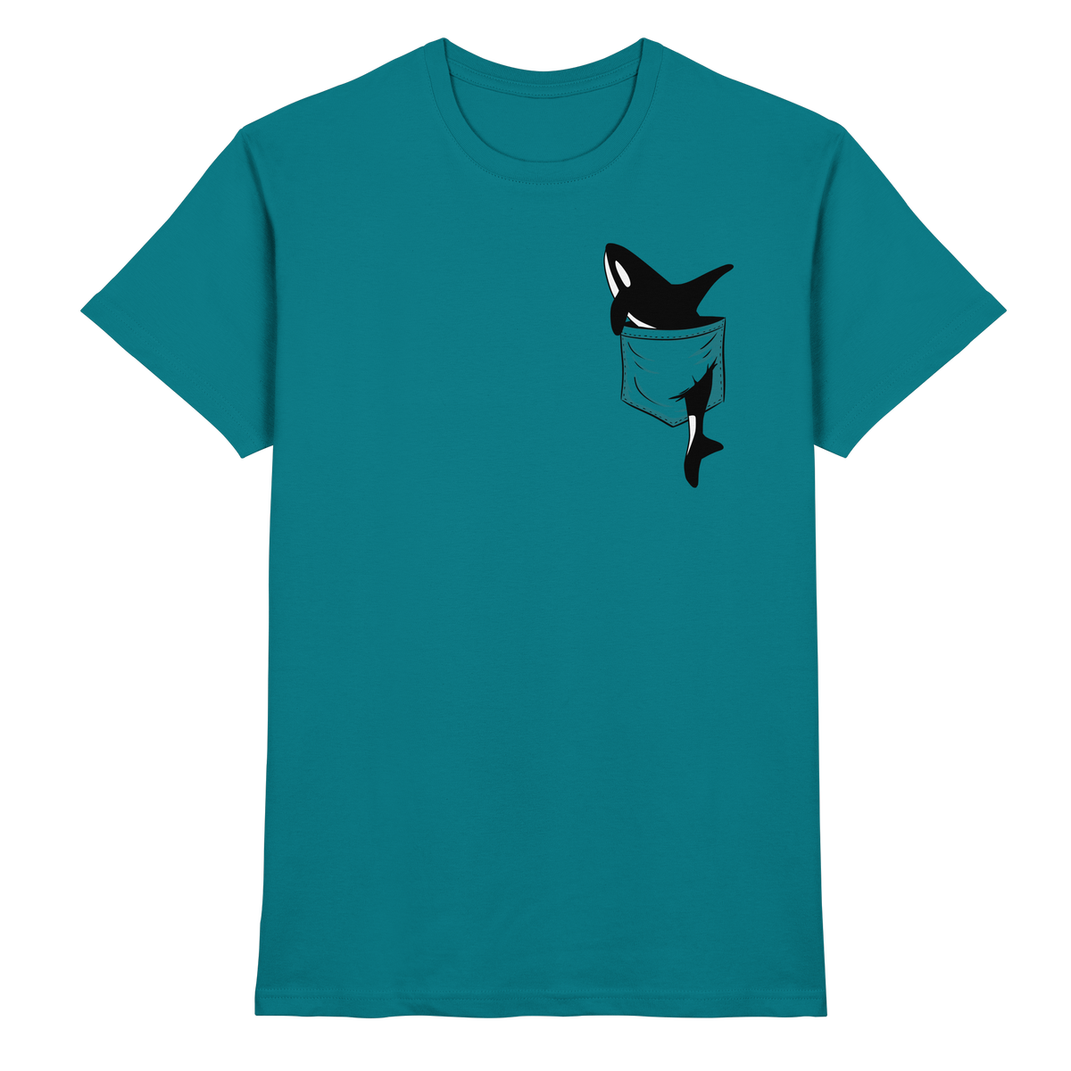 Orca In Deiner Tasche - Premium Shirt