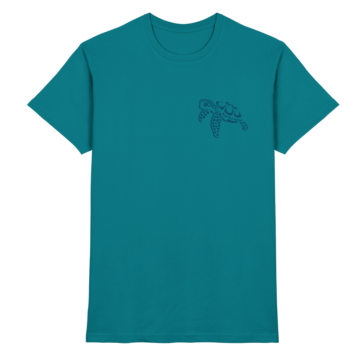 Lässig lustige Wasserschildkröte - Premium Shirt