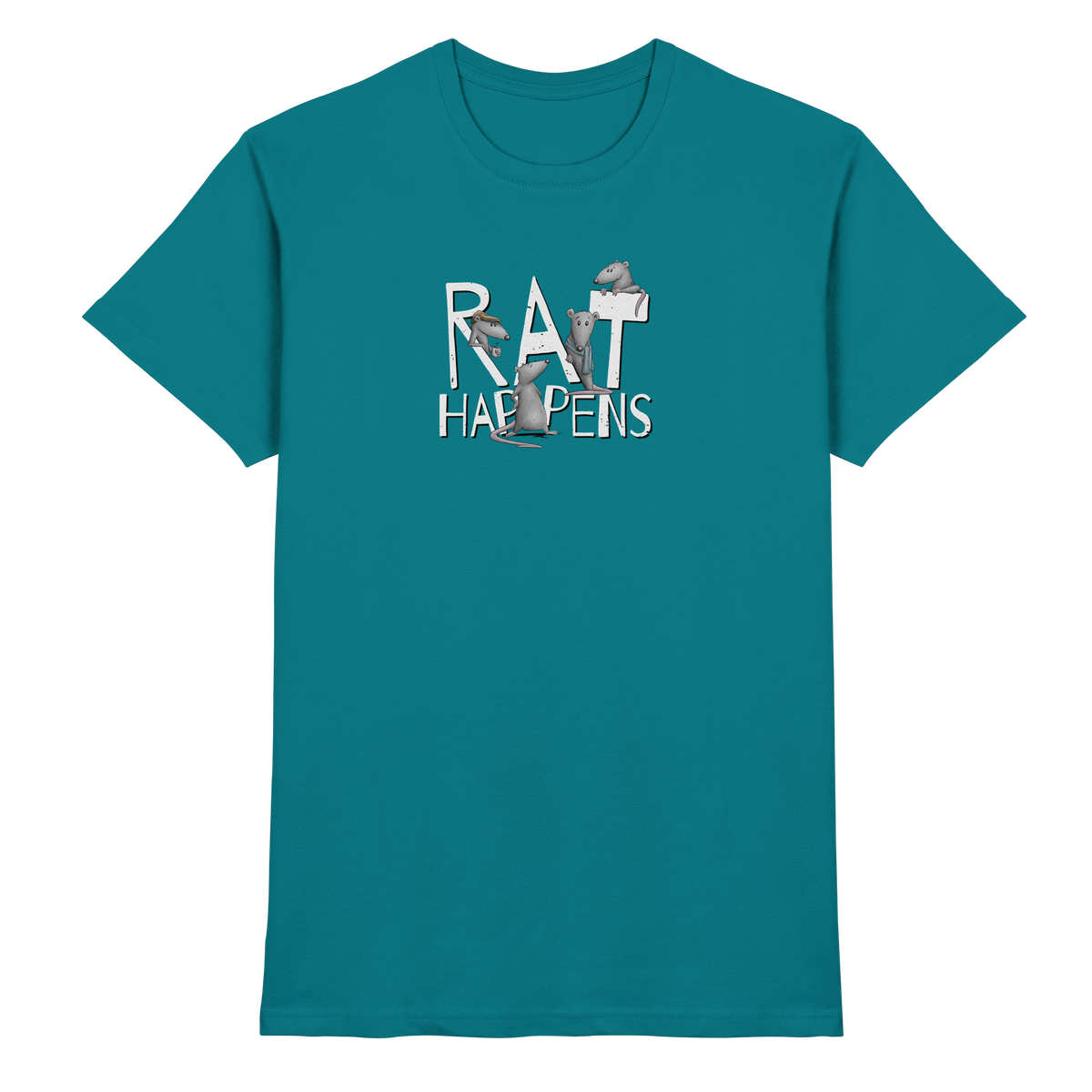 Rat Happens Ratten - Premium Shirt