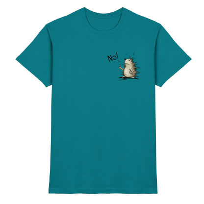 Nö! Grummeliger Igel - Premium Shirt