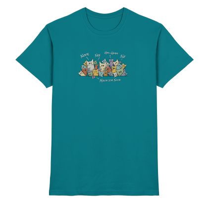 Nope, Nee, Nö Katzen - Premium Shirt