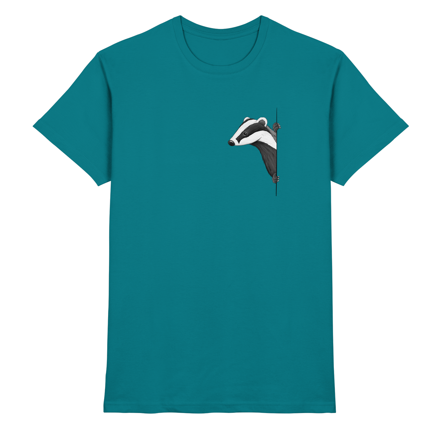 Lässiger Dachs Meister Grimbart - Premium Shirt