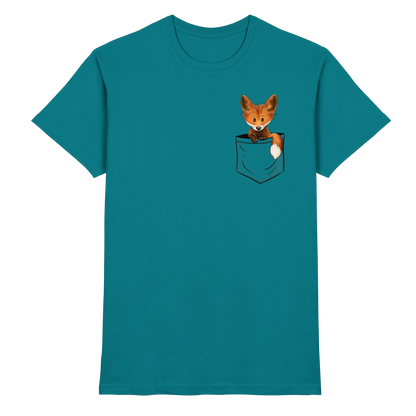 Funky Fuchs in der Tasche - Premium Shirt