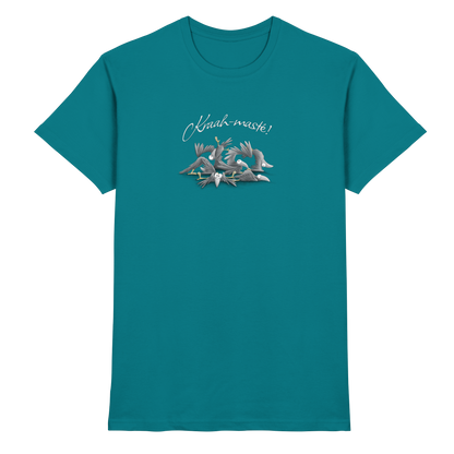 Kraah-masté! Yoga Raben Krähen - Premium Shirt