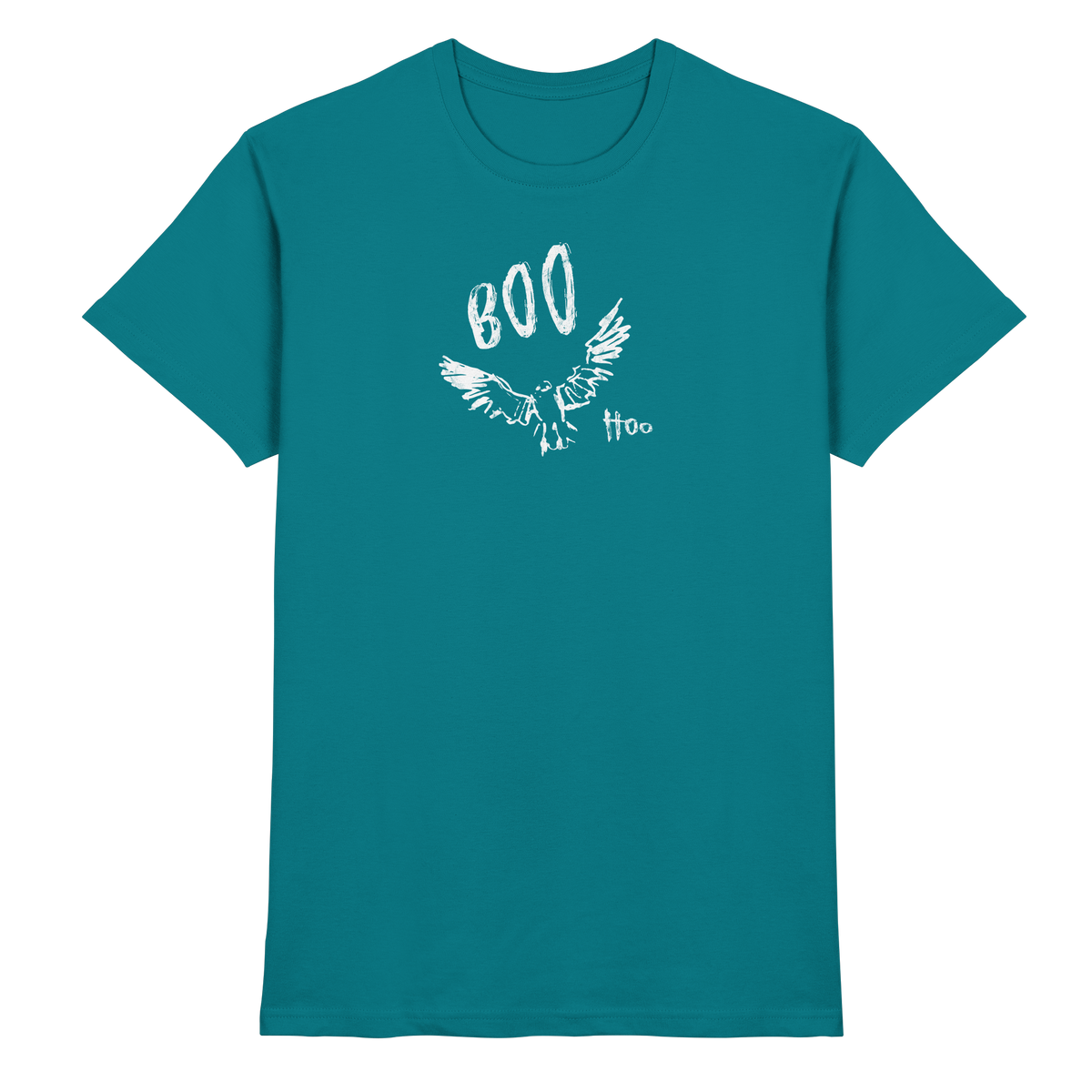 Boo Hoo! Fliegende Eule  - Premium Shirt