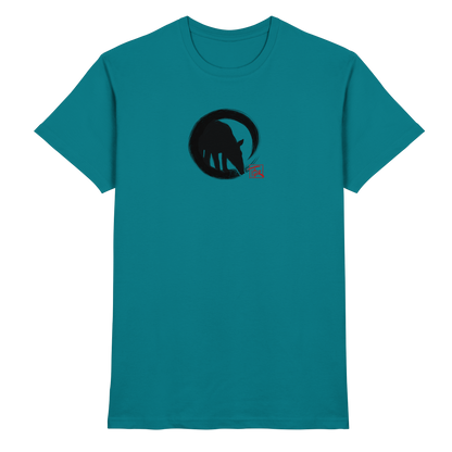 Zen Tapir im japanischen Enso Kreis - Premium Shirt