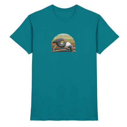 Lässiger Retro Sundown Tapir - Premium Shirt