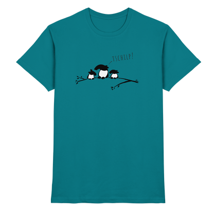Drei kleine Tapir-Vögel - Premium Shirt