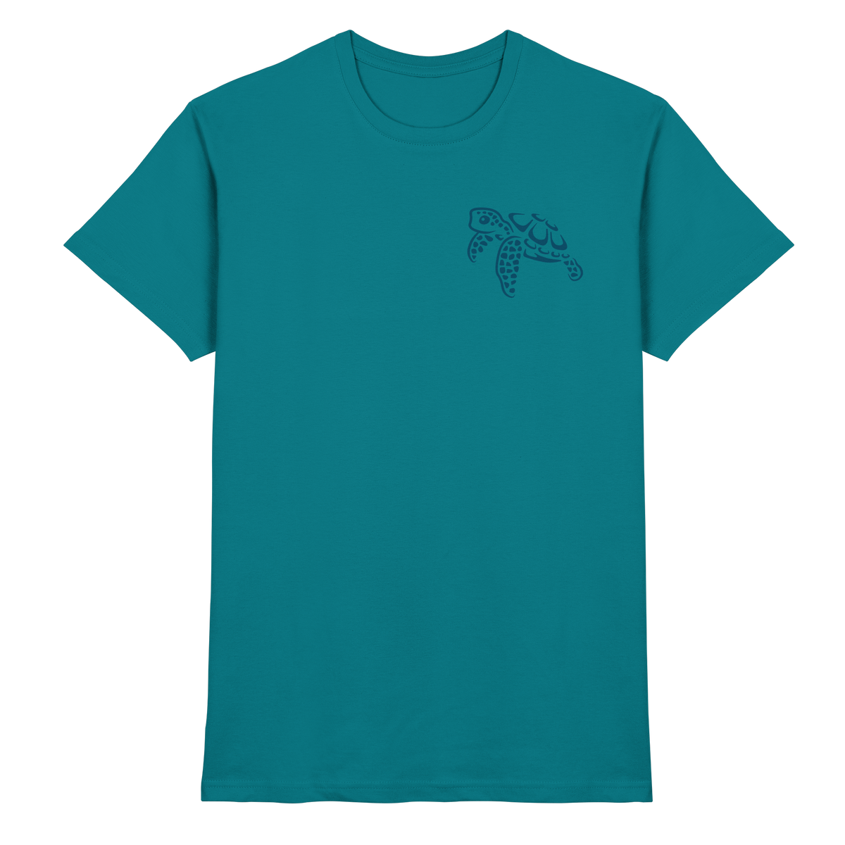 Lässig lustige Wasserschildkröte - Premium Shirt