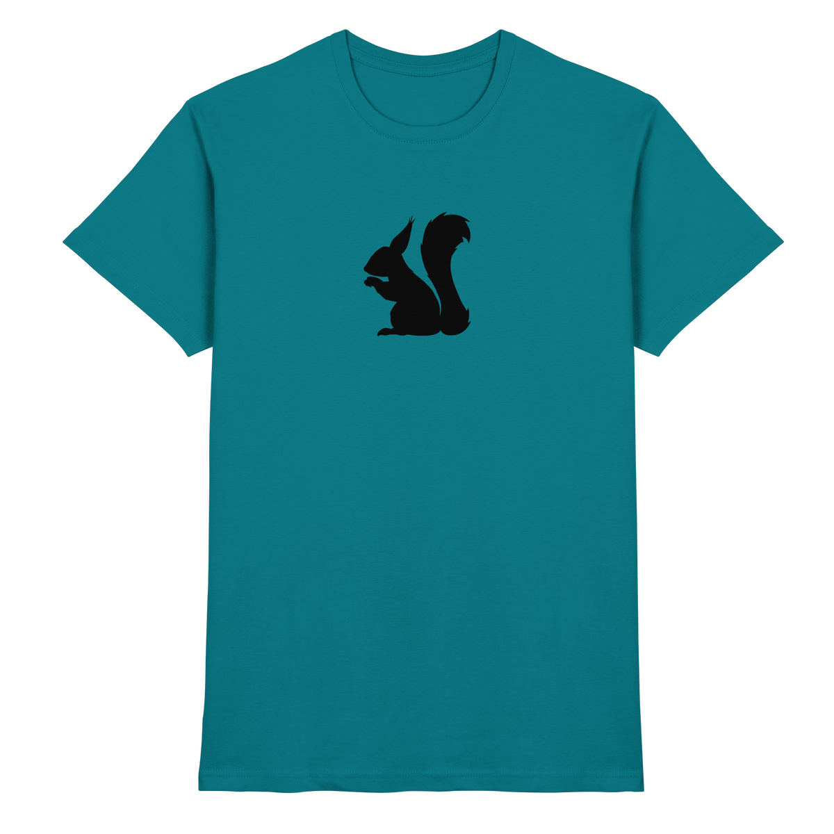 Eichhörnchen Silhouette - Premium Shirt