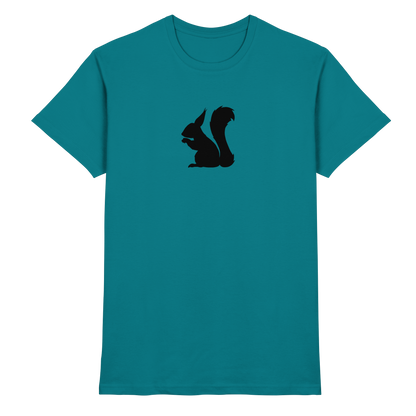 Eichhörnchen Silhouette - Premium Shirt