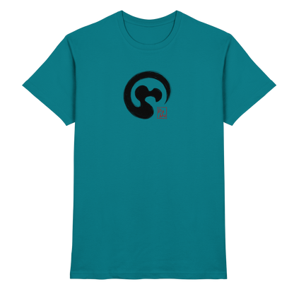 Zen Dodo im japanischen Enso Kreis - Premium Shirt
