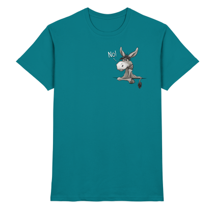 Nö! Störrischer Esel - Premium Shirt