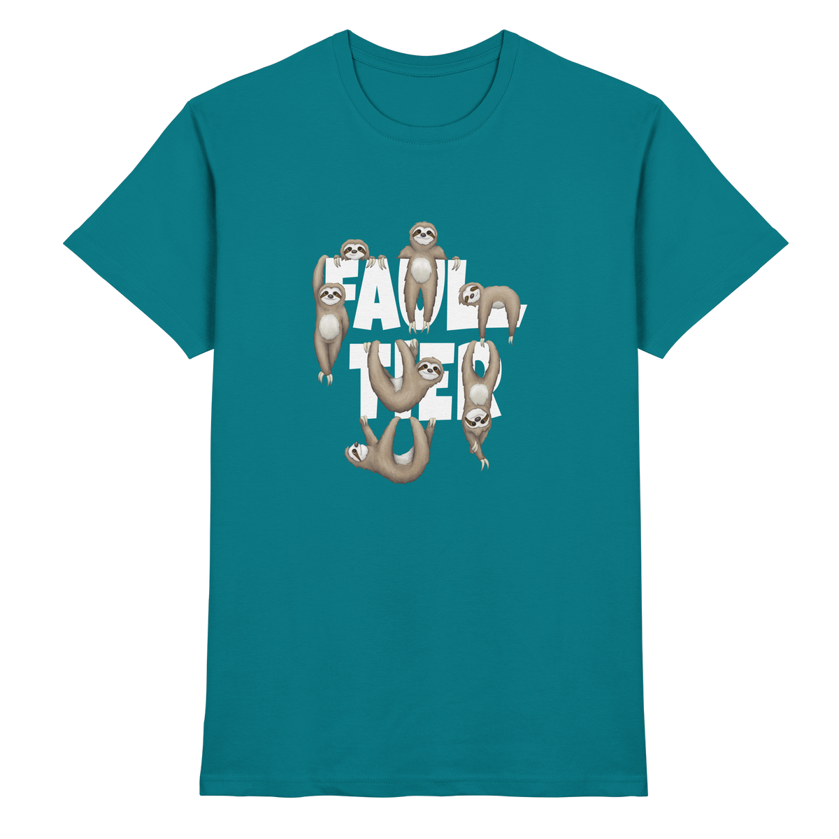 Viele gechillte Faultiere - Premium Shirt