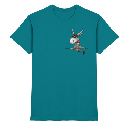 Lustiger lässiger Esel - Premium Shirt